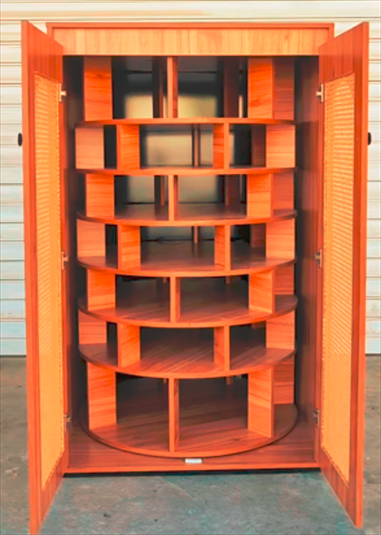 Surva Revolving Shoe Armoire – Stylish and Space-Saving Design