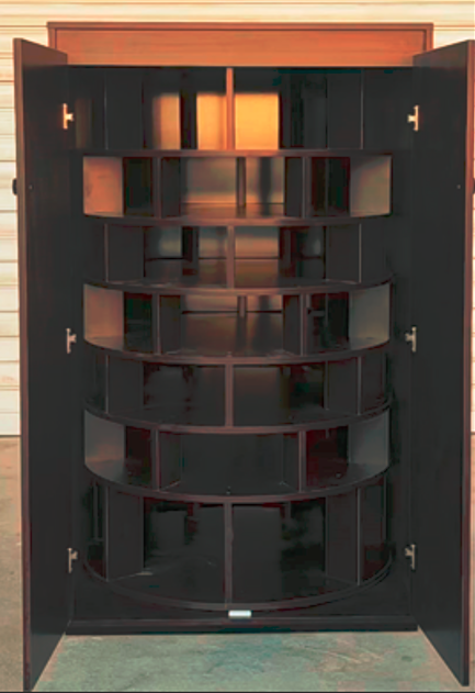Surva Revolving Shoe Armoire – Stylish and Space-Saving Design